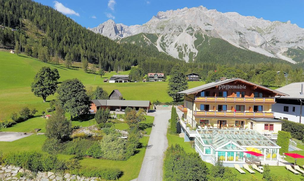 Aparthotel Pfeffermuehle Ramsau am Dachstein Exterior foto